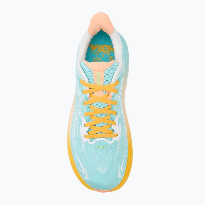 Buty do biegania męskie HOKA Clifton 10 blue spark/white 5