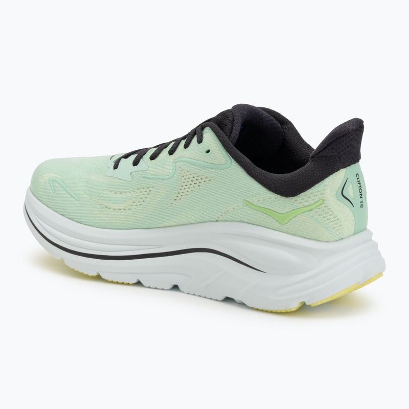 Buty do biegania męskie HOKA Clifton 10 mint fluorite/luna moth 3
