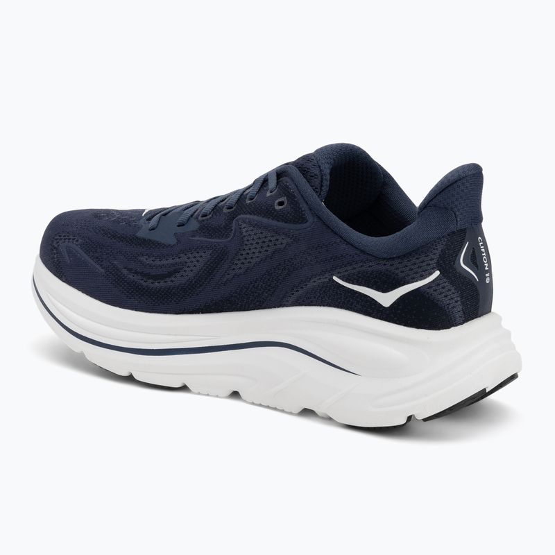 Buty do biegania męskie HOKA Clifton 10 navy/white 3