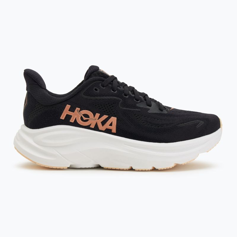 Buty do biegania damskie HOKA Clifton 10 black/rose gold 2