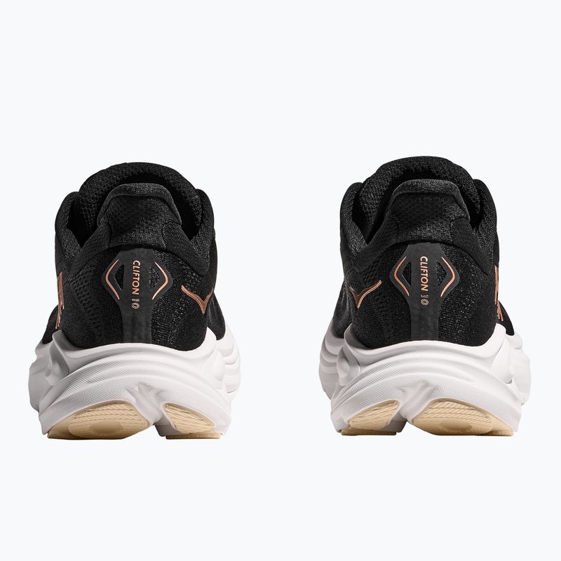 Buty do biegania damskie HOKA Clifton 10 black/rose gold 6