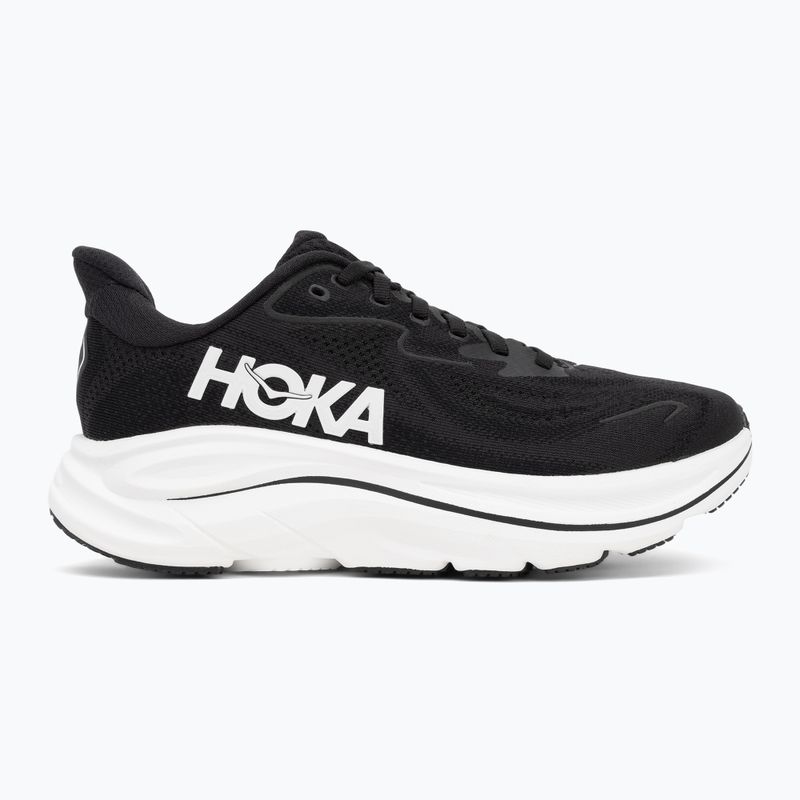 Buty do biegania damskie HOKA Clifton 10 black/white 2
