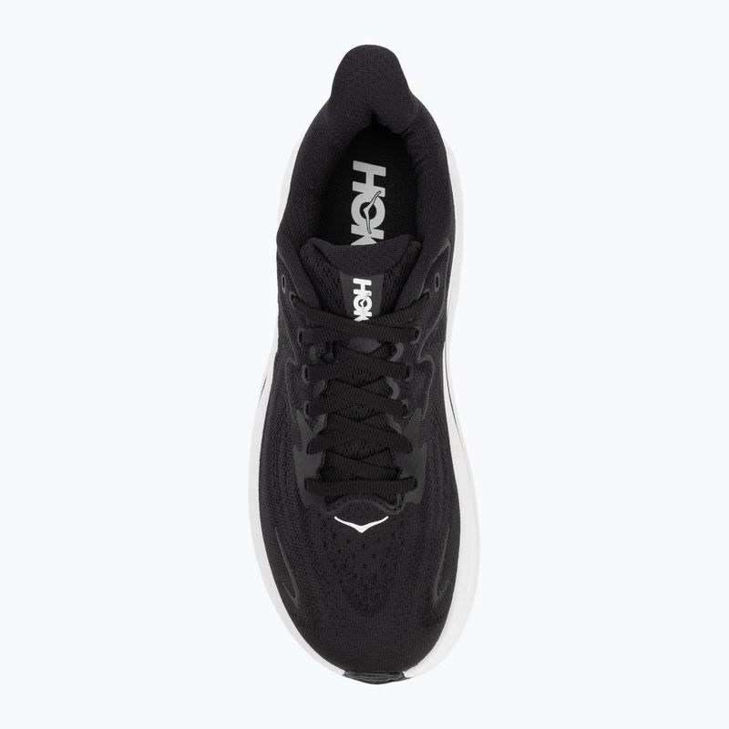 Buty do biegania damskie HOKA Clifton 10 black/white 5