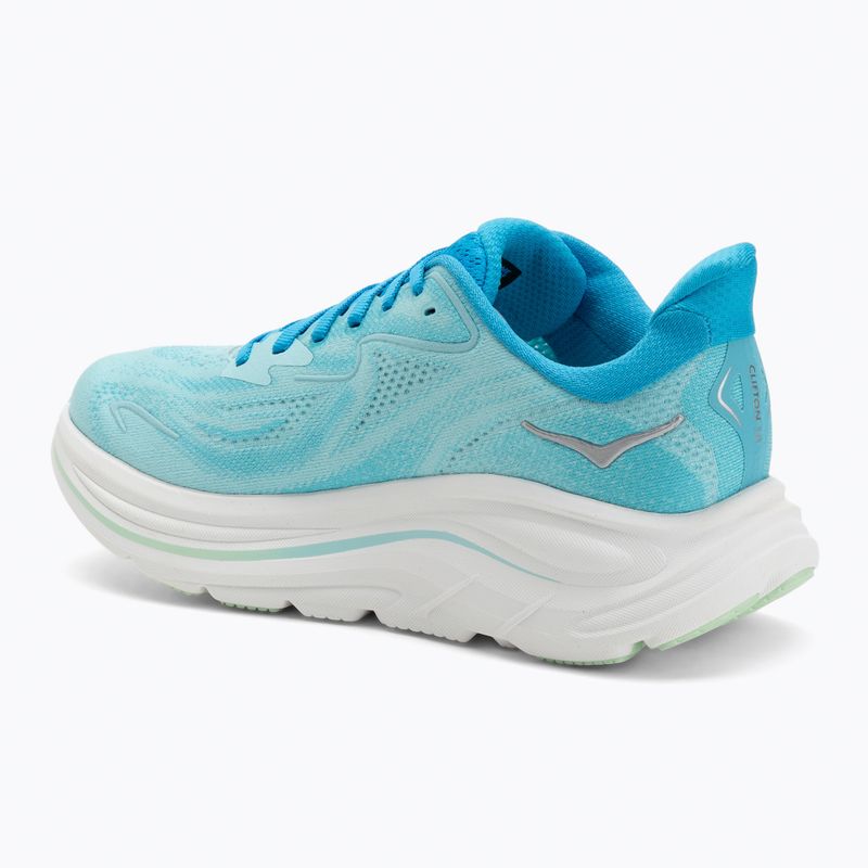 Buty do biegania damskie HOKA Clifton 10 skyward blue/cielo blue 3
