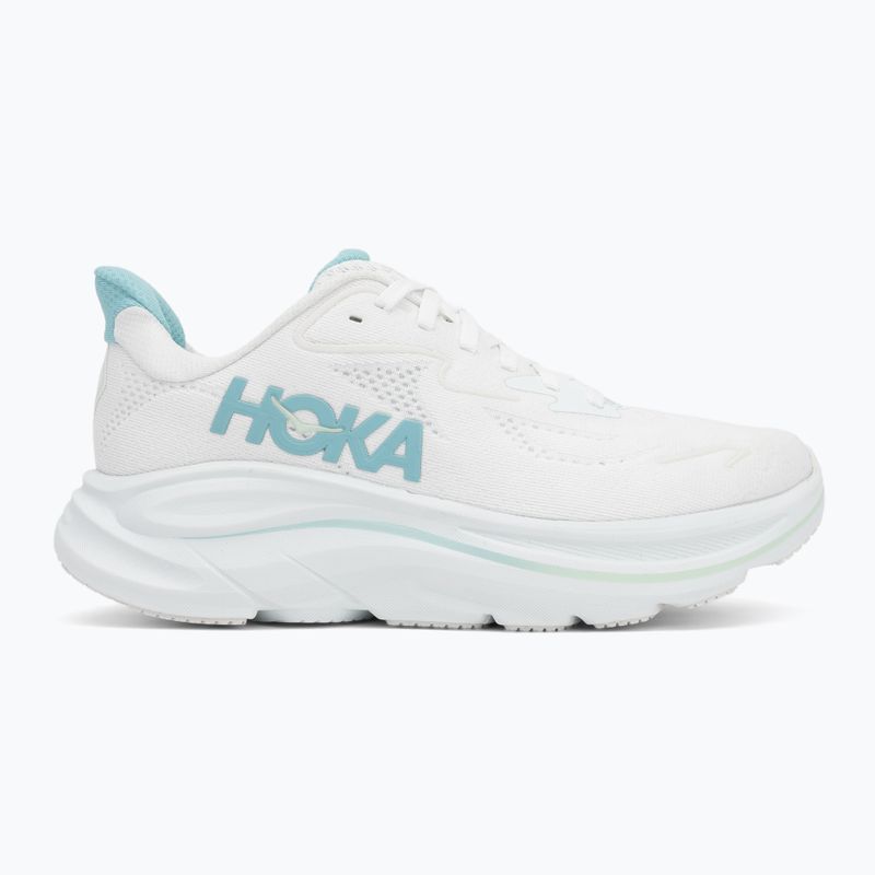 Buty do biegania damskie HOKA Clifton 10 white/cielo blue 2