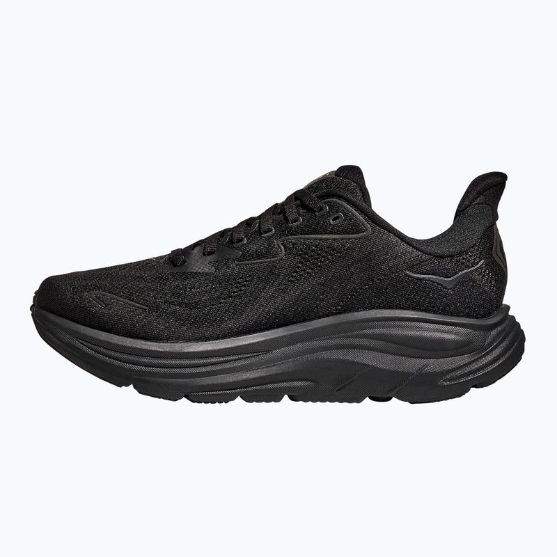 Buty do biegania męskie HOKA Clifton 10 Wide black/black 3