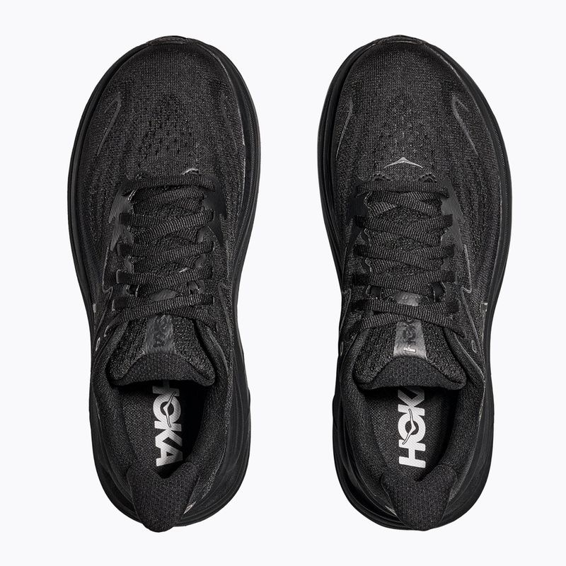 Buty do biegania męskie HOKA Clifton 10 Wide black/black 6