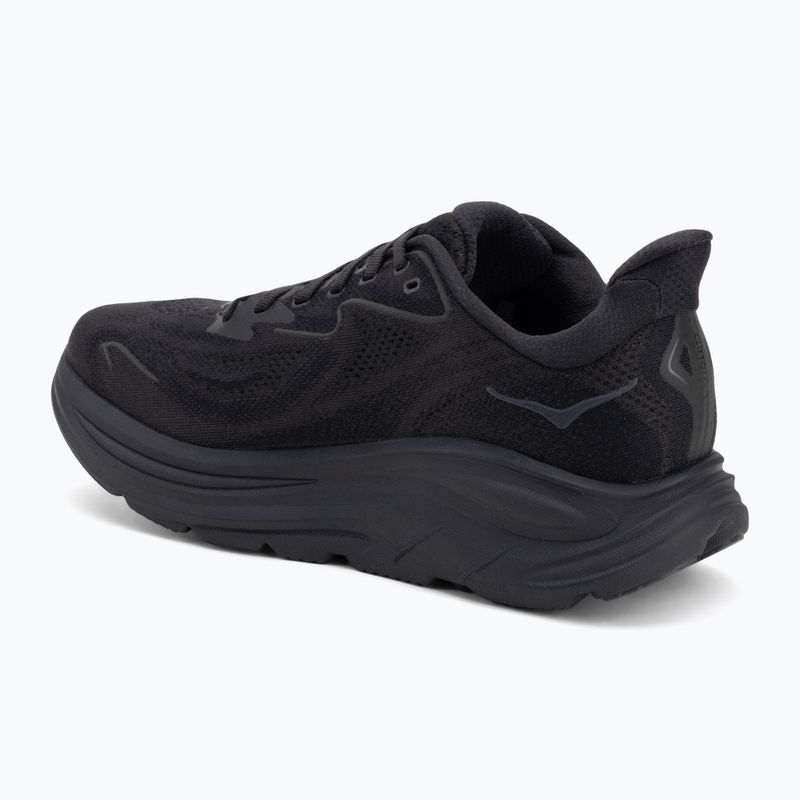 Buty do biegania męskie HOKA Clifton 10 Wide black/black 3
