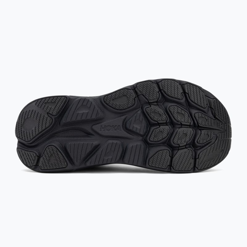 Buty do biegania męskie HOKA Clifton 10 Wide black/black 4