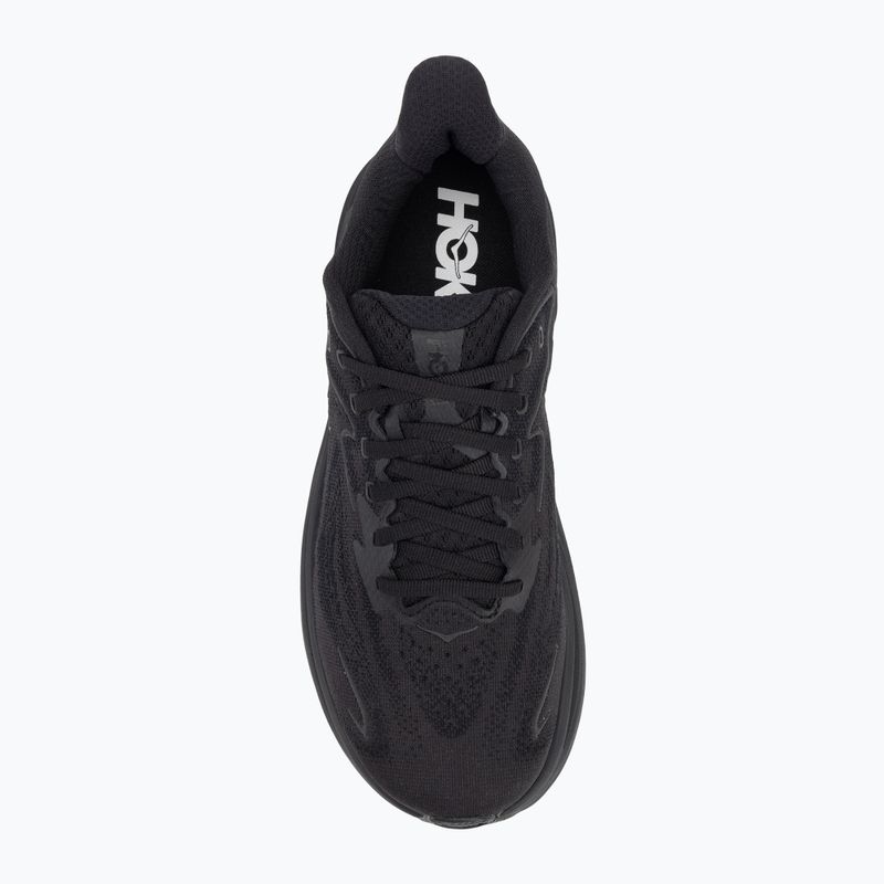 Buty do biegania męskie HOKA Clifton 10 Wide black/black 5