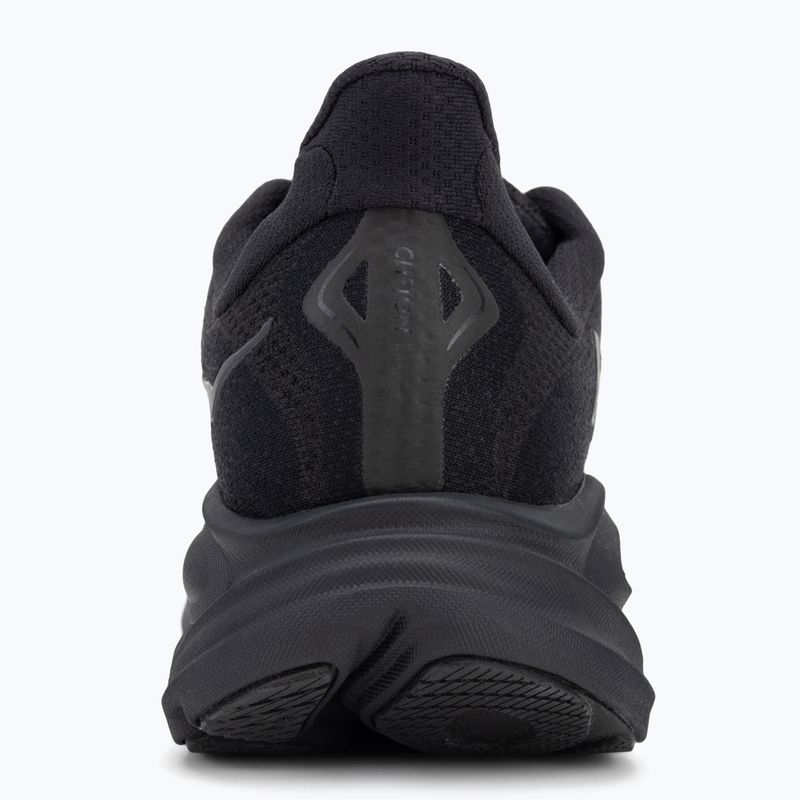 Buty do biegania męskie HOKA Clifton 10 Wide black/black 6