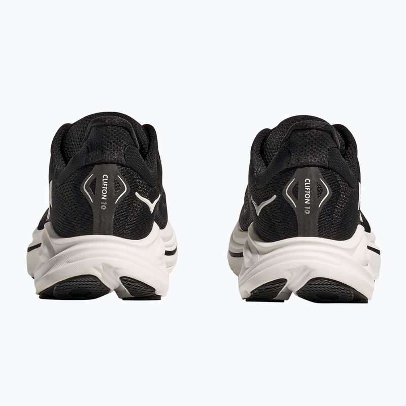 Buty do biegania męskie HOKA Clifton 10 Wide black/white 4