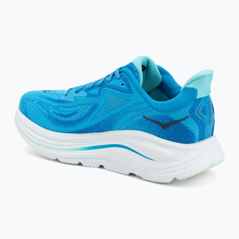 Buty do biegania męskie HOKA Clifton 10 Wide hoka blue/skyward blue 3