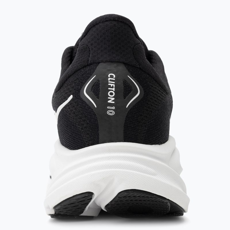 Buty do biegania damskie HOKA Clifton 10 Wide black/white 6