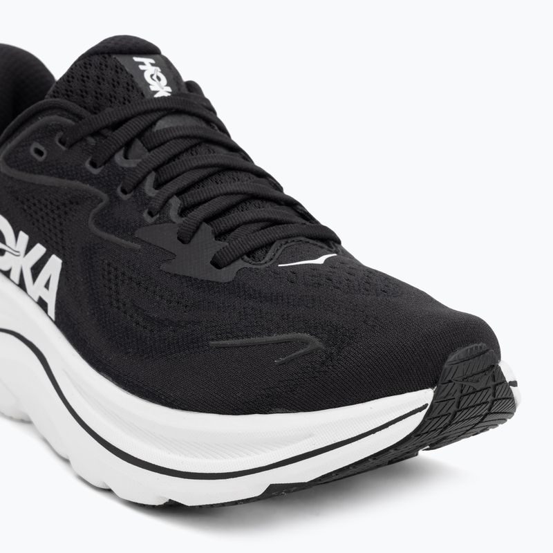 Buty do biegania damskie HOKA Clifton 10 Wide black/white 7
