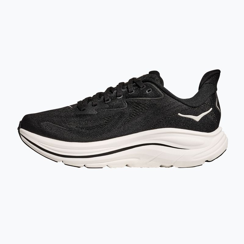 Buty do biegania damskie HOKA Clifton 10 Wide black/white 3