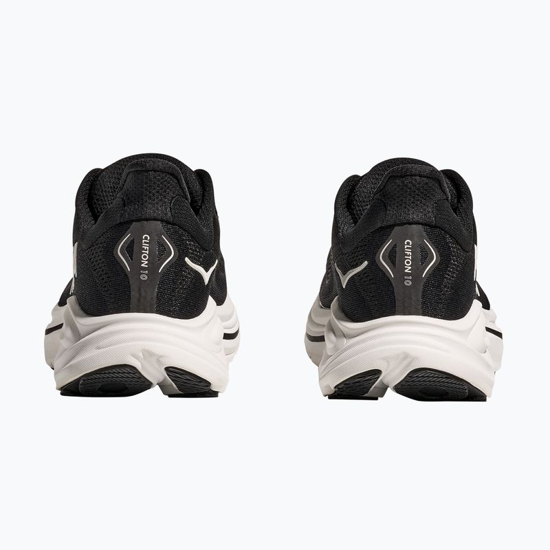 Buty do biegania damskie HOKA Clifton 10 Wide black/white 5