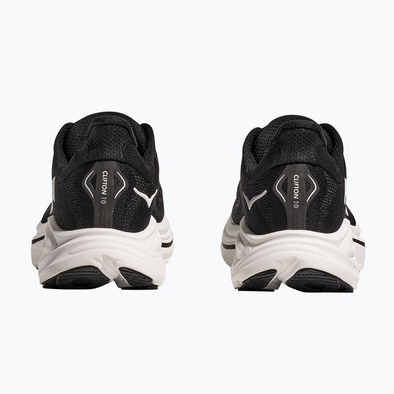 Buty do biegania damskie HOKA Clifton 10 Wide black/white 4