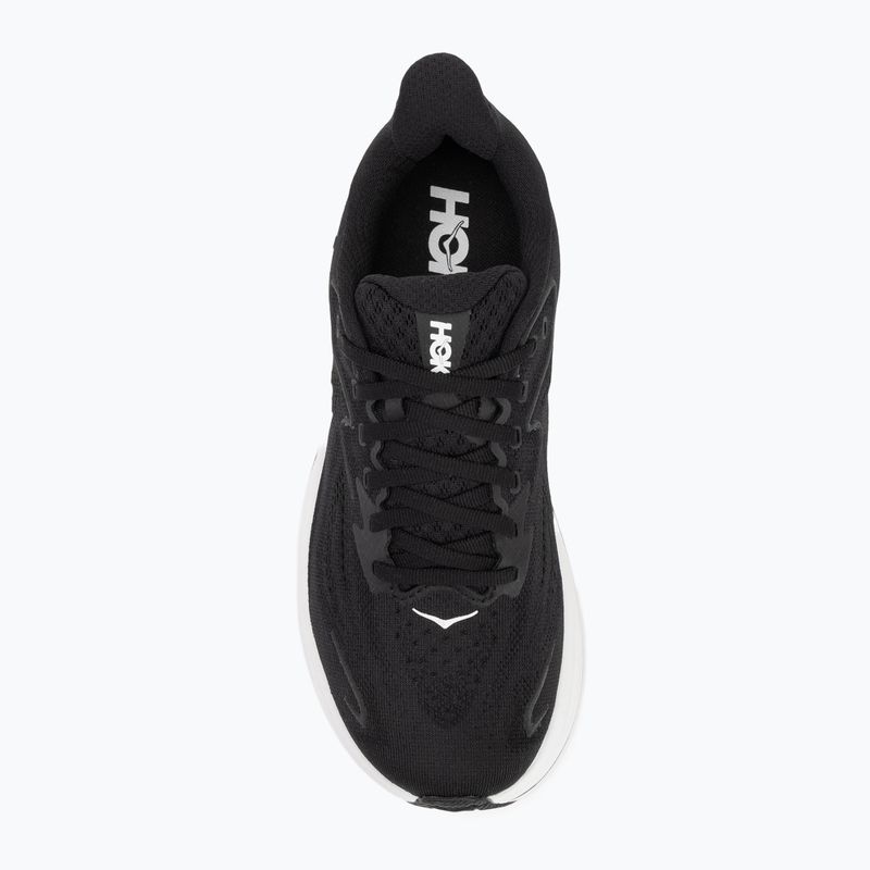 Buty do biegania damskie HOKA Clifton 10 Wide black/white 5