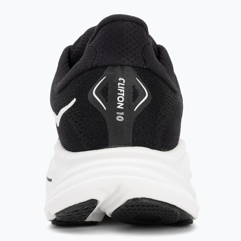 Buty do biegania damskie HOKA Clifton 10 Wide black/white 6