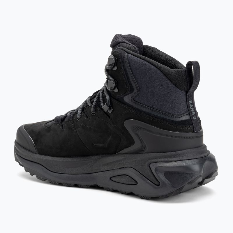 Buty turystyczne męskie HOKA Kaha 3 GTX black/black 3