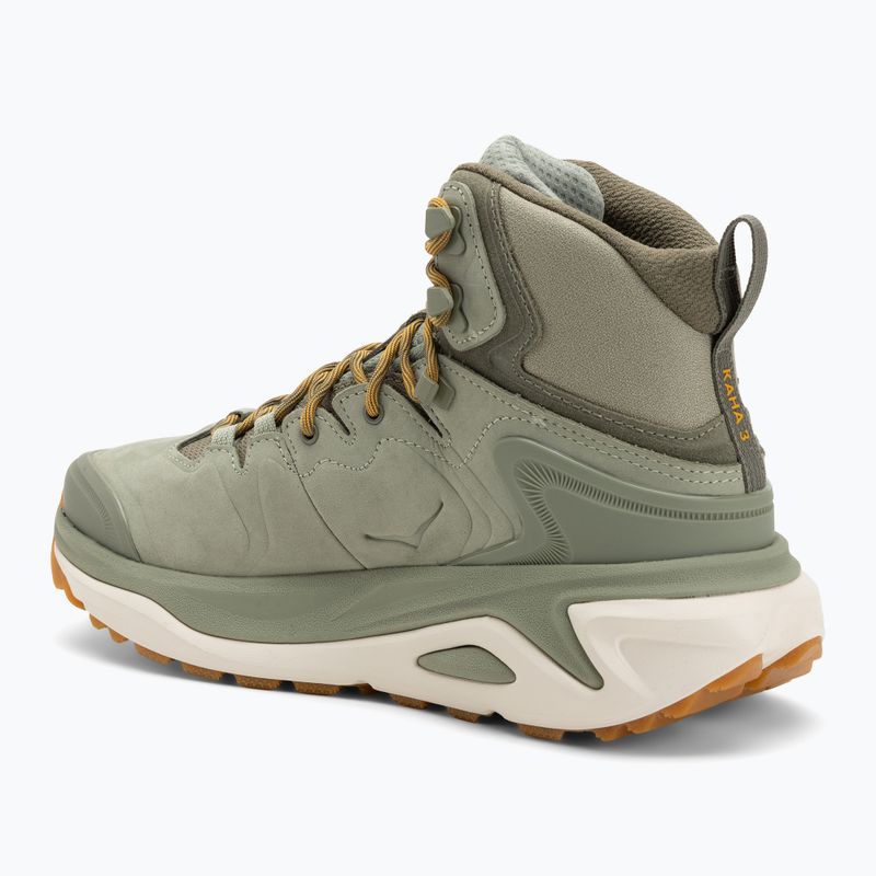Buty turystyczne męskie HOKA Kaha 3 GTX sea moss/oat milk 3