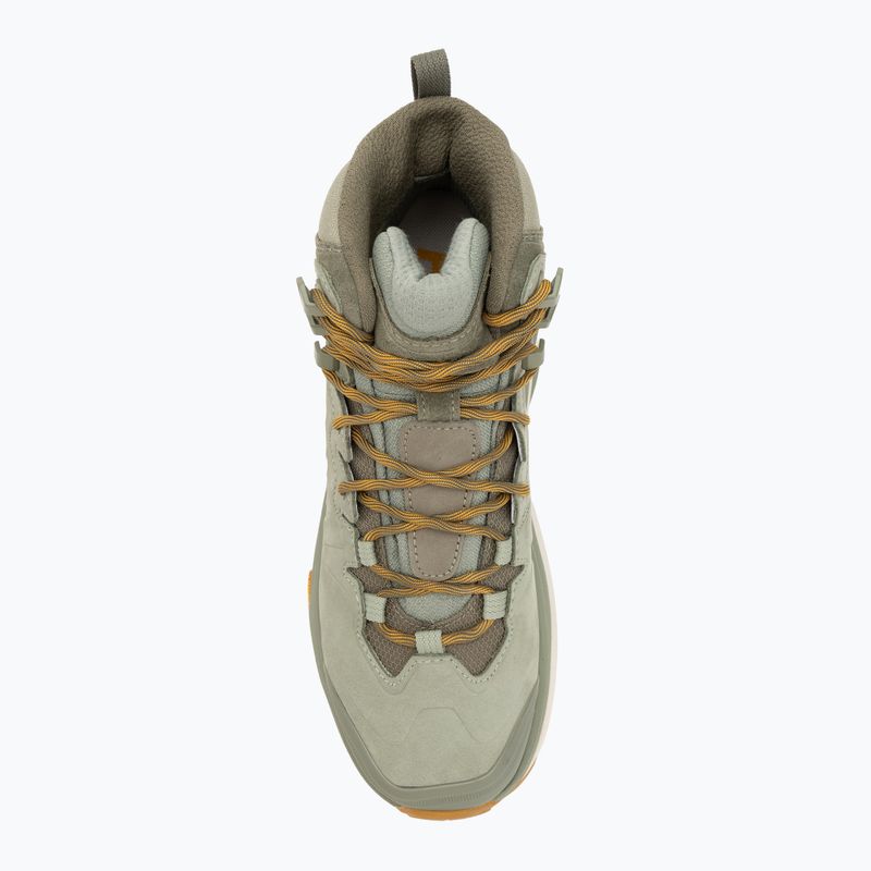 Buty turystyczne męskie HOKA Kaha 3 GTX sea moss/oat milk 5