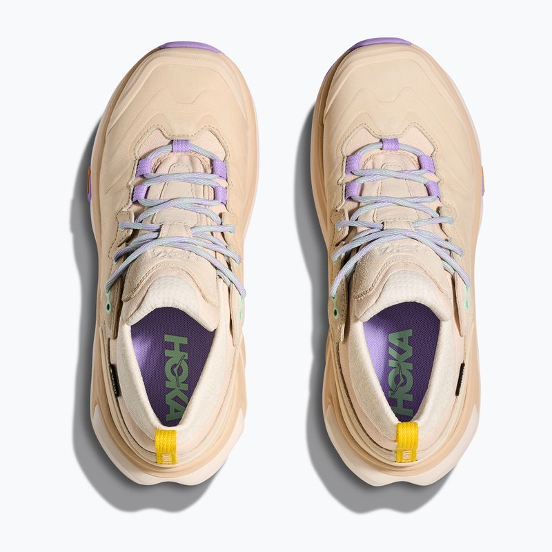 Buty turystyczne damskie HOKA Kaha 3 Low GTX vanilla/mint fluorite 8