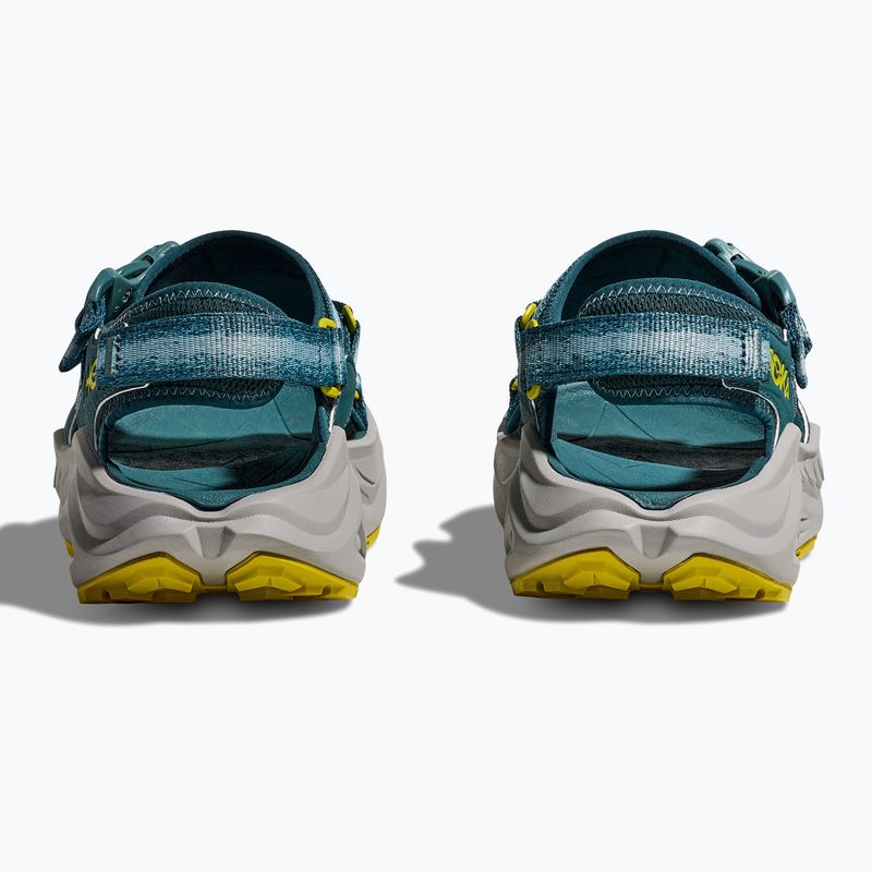 Sandały męskie HOKA Infini Hike TC green/sea moss/oat milk 5