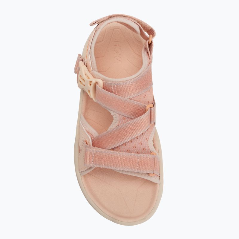 Sandały damskie HOKA Infini Hike TC dawn light/vanilla 5