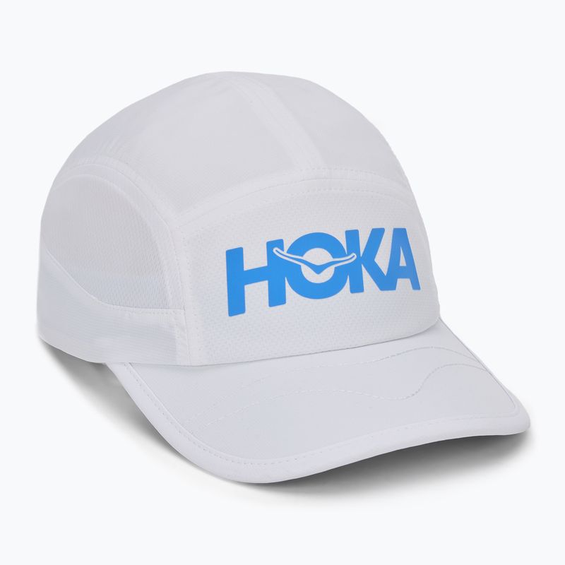 Czapka z daszkiem HOKA Run white