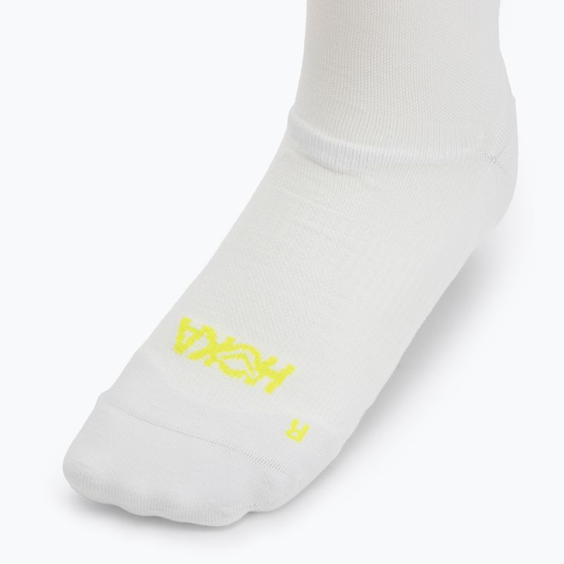 Skarpety HOKA Clifton Crew Run white 3