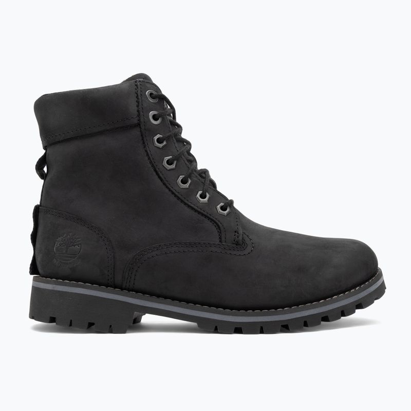 Buty męskie Timberland Rugged Wp Ii 6 In Plain Toe jet black 2