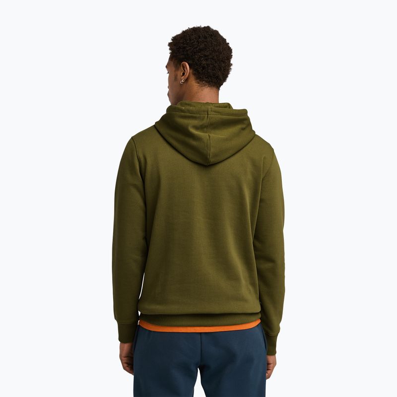 Bluza męska Timberland Tree Logo Hoodie dark olive 3