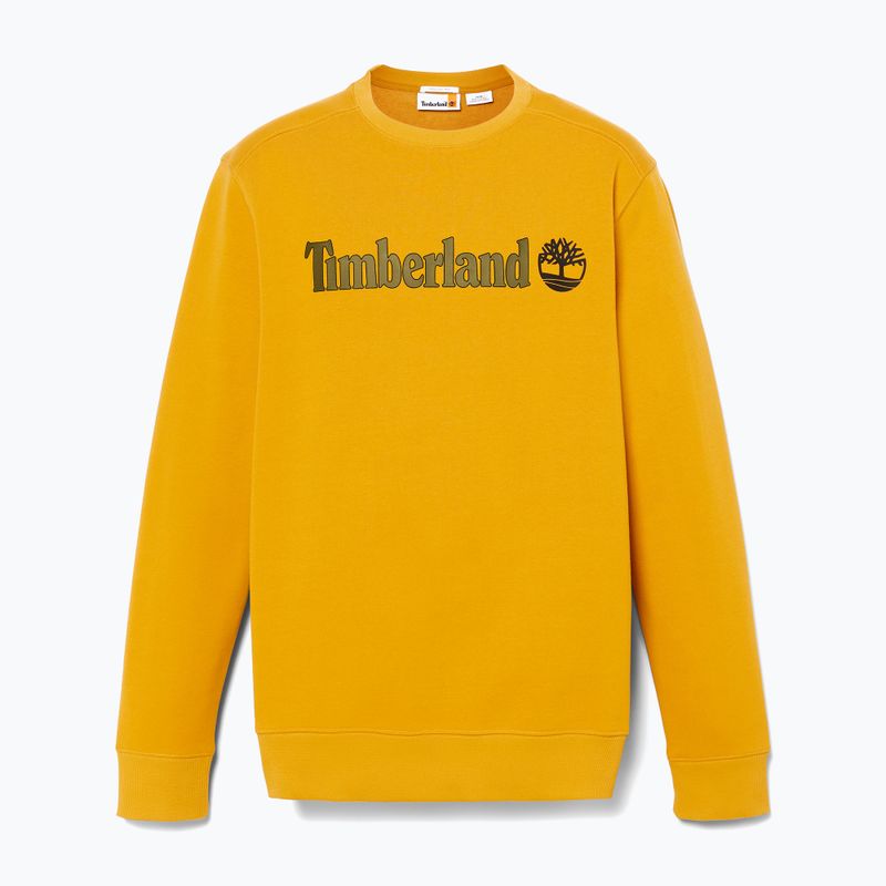 Bluza męska Timberland Linear Logo Crew Neck chai tea 5