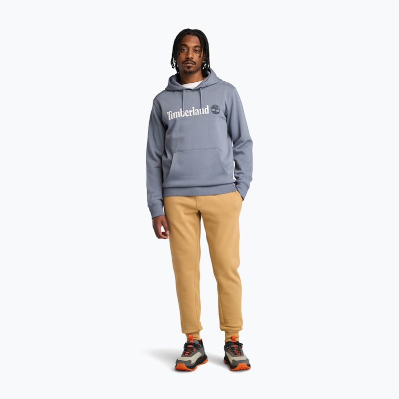 Bluza męska Timberland Linear Logo Hoodie folkstone gray 2