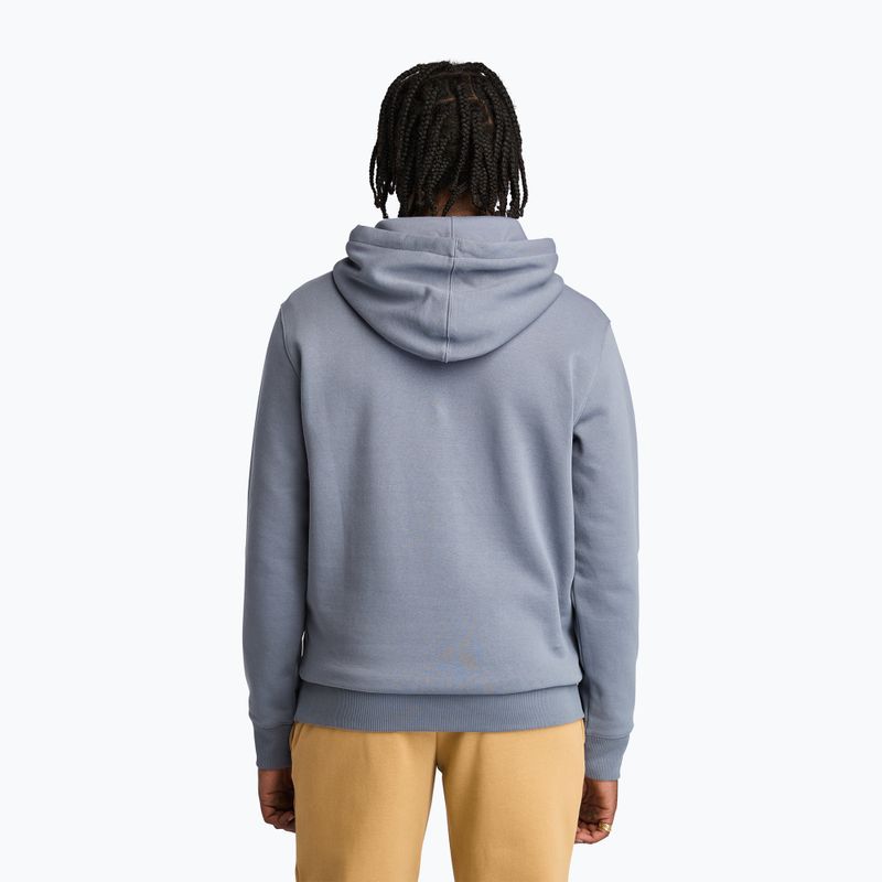 Bluza męska Timberland Linear Logo Hoodie folkstone gray 3