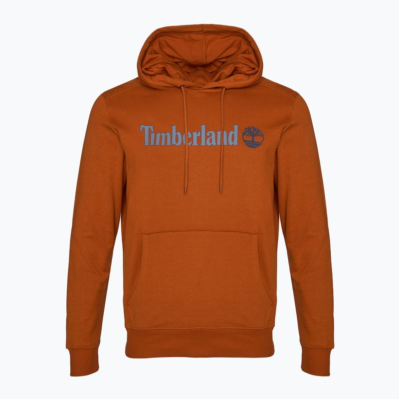 Bluza męska Timberland Linear Logo Hoodie umber