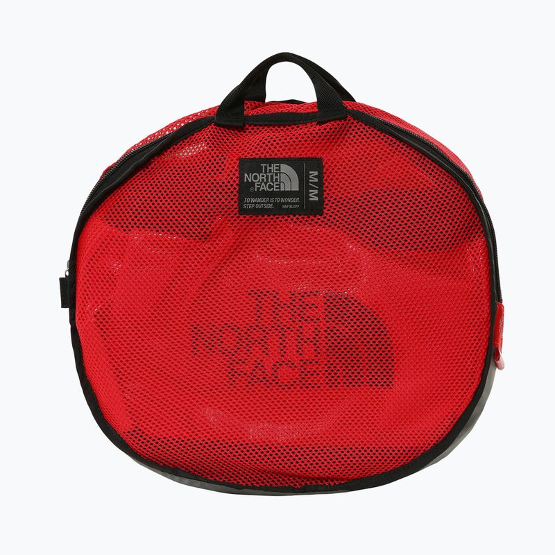 Torba podróżna The North Face Base Camp Duffel M 71 l red/black 2