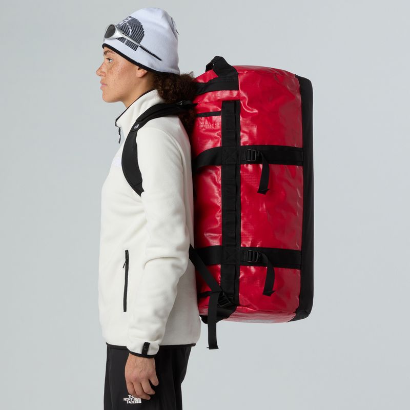 Torba podróżna The North Face Base Camp Duffel M 71 l red/black 6