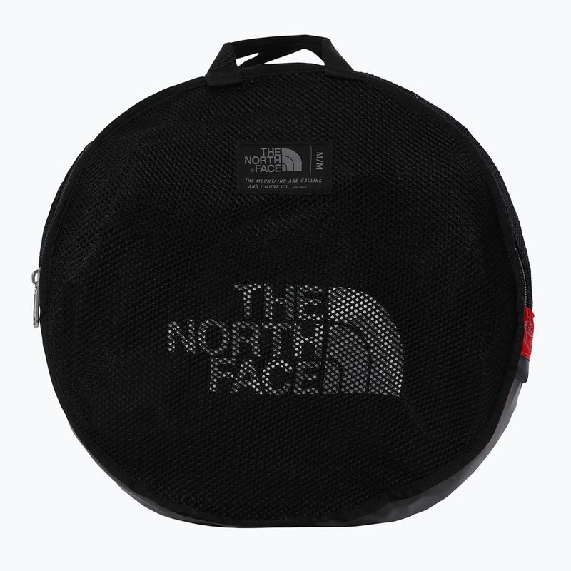 Torba podróżna The North Face Base Camp Duffel M 71 l black/white/npf 3