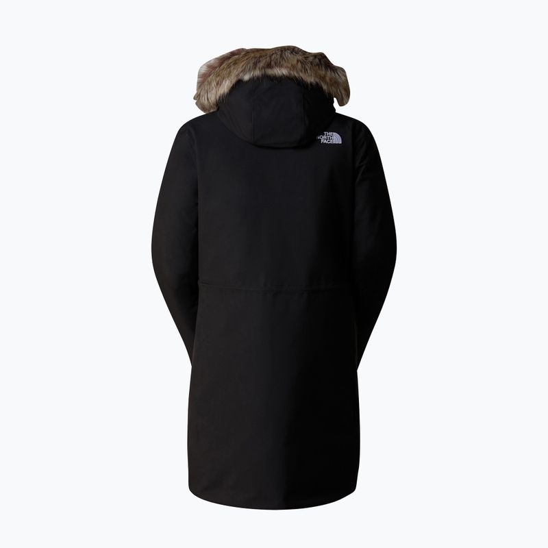 Kurtka puchowa damska The North Face Arctic Parka black 5
