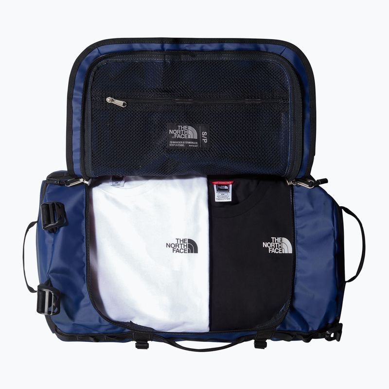 Torba podróżna The North Face Base Camp Duffel S 50 l summit navy/black/npf 4