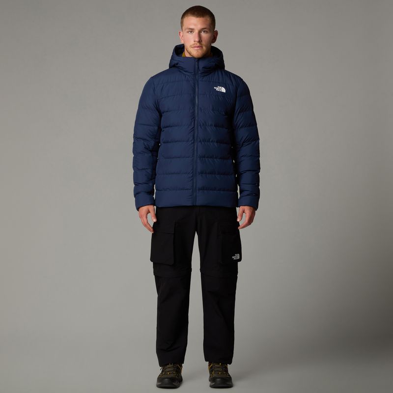 Kurtka ocieplana męska The North Face Aconcagua 3 Hoodie summit navy 2