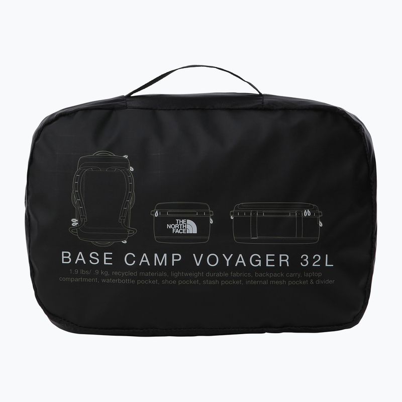 Torba podróżna The North Face Base Camp Voyager Duffel 32 l black/white/npf 5