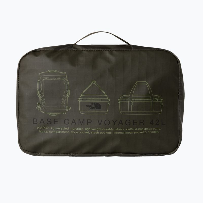 Torba podróżna The North Face Base Camp Voyager Duffel 42 l new taupe green 5