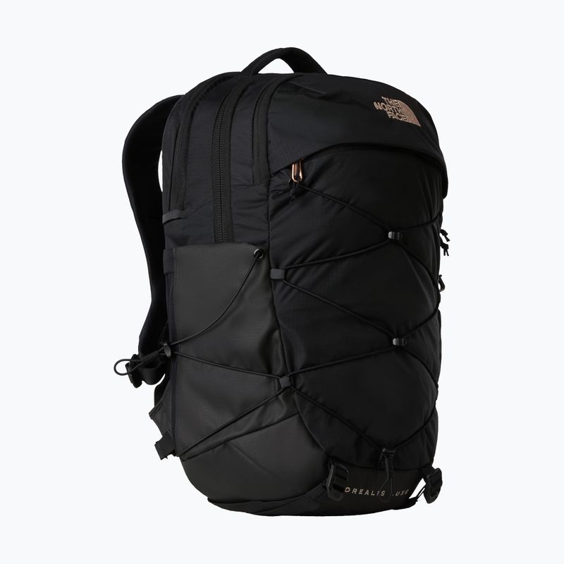 Plecak miejski damski The North Face Borealis Luxe 27 l black/burnt coral metallic