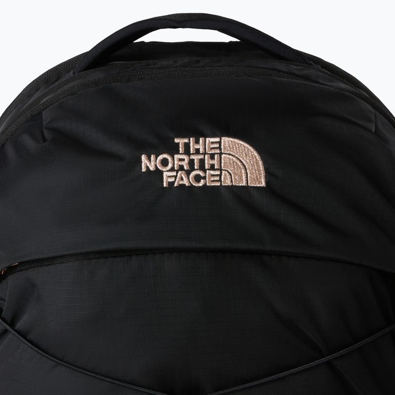 Plecak miejski damski The North Face Borealis Luxe 27 l black/burnt coral metallic 3