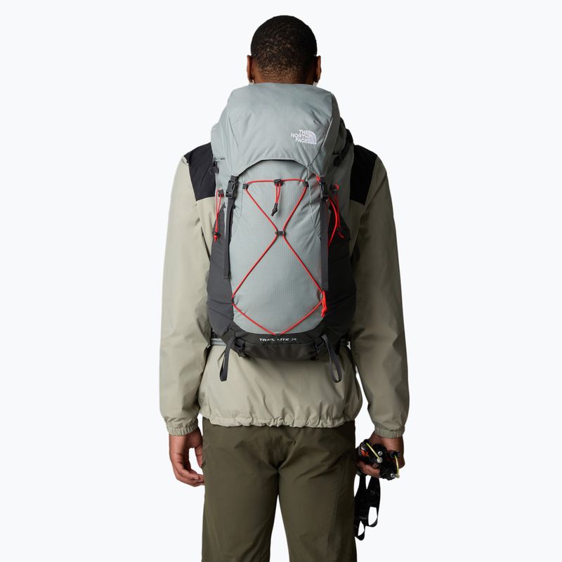 Plecak trekkingowy męski The North Face Trail Lite 36 l monument grey/asphalt grey 6