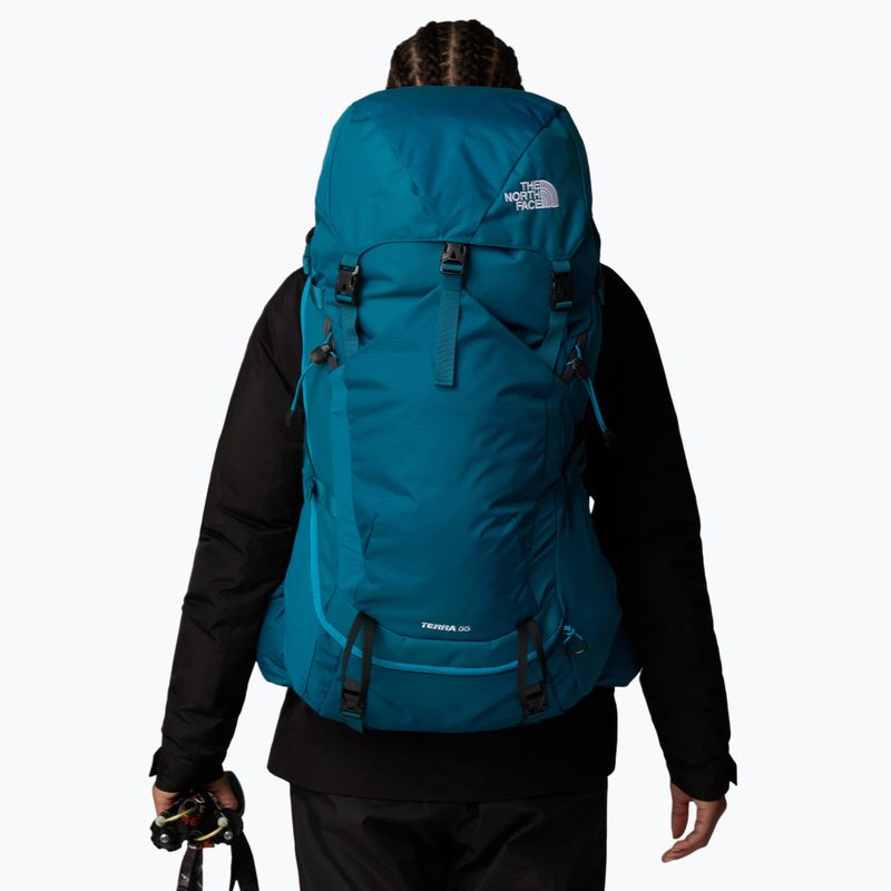 Plecak trekkingowy damski The North Face Terra 55 l blue moss/sapphire slat 6